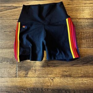 Aviator nation biker shorts